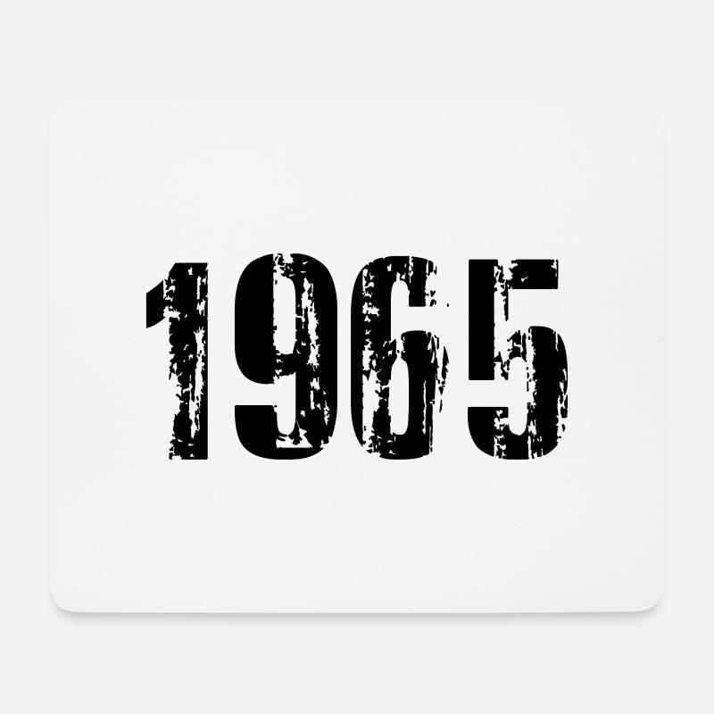 1965 - Mousepad (Querformat) - Weiß