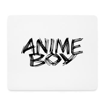 Anime Boy T-Shirt Geschenk - Mousepad (Querformat) - Weiß - Vorne