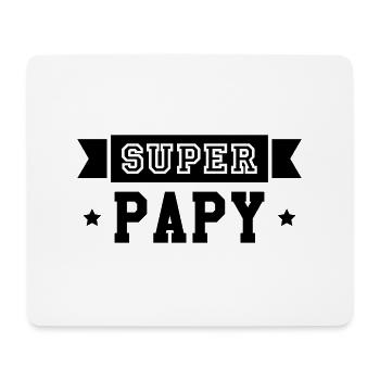 Papy / Grand Père / Famille / Papi / Drôle / Cool - Tapis de souris (format paysage) - blanc - Devant