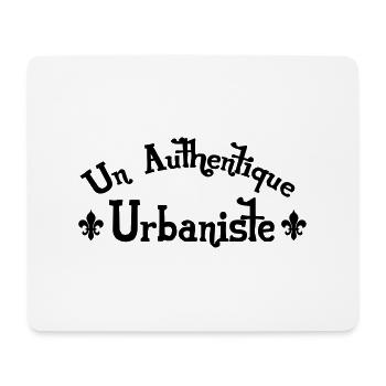 Urbaniste / Architecte / Architecture / Urbanisme - Tapis de souris (format paysage) - blanc - Devant