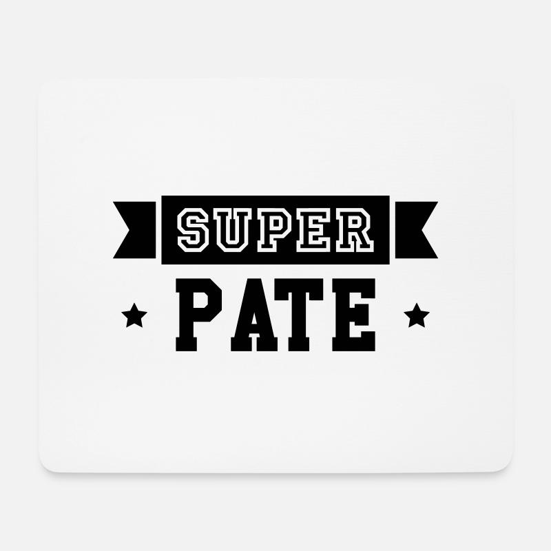 Onkel / Pate / Taufpate / Patenonkel - Mousepad (Querformat) - Weiß