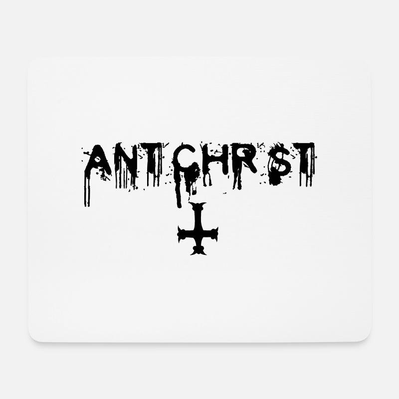 Antichrist - Lucifer - Mousepad (Querformat) - Weiß