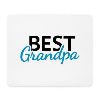 Best Grandpa - Mouse Pad (horizontal) - white - Front