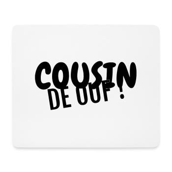 Onkel / Tante / Vetter / Cousin / Kusine - Mousepad (Querformat) - Weiß - Vorne