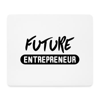 entrepreneur future - Mousepad (Querformat) - Weiß - Vorne