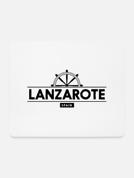 Lanzarote - Mousepad (Querformat) - Weiß