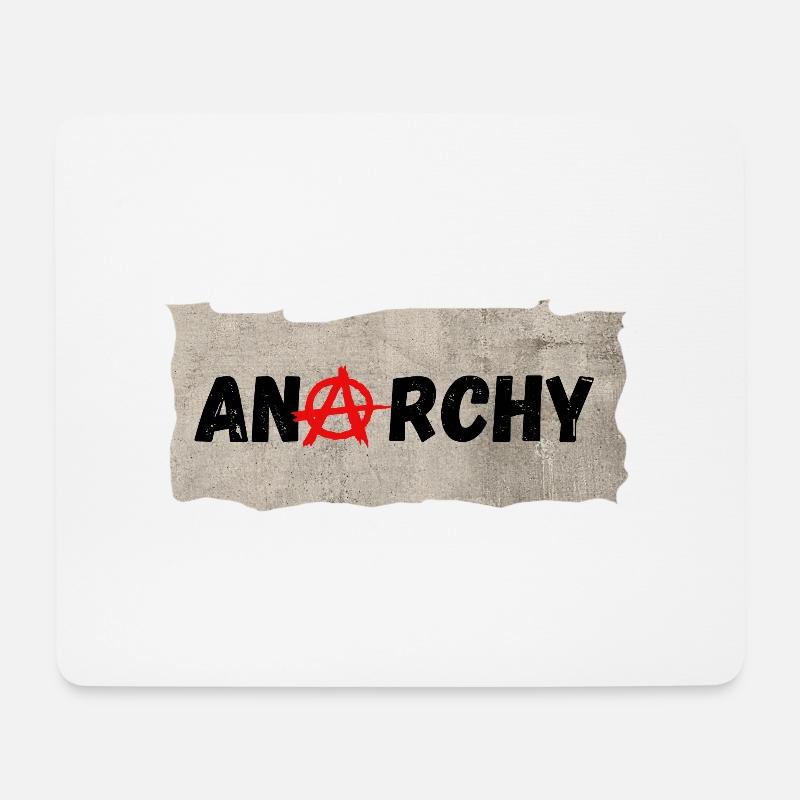 Anarchy - Mouse Pad (horizontal) - white