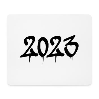 2023 - Tapis de souris (format paysage) - blanc - Devant