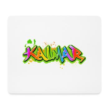 Kalmar Schweden Sverige Graffiti - Mousepad (Querformat) - Weiß - Vorne