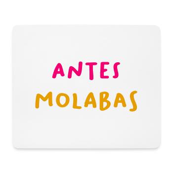 Avant le molabas - Tapis de souris (format paysage) - blanc - Devant