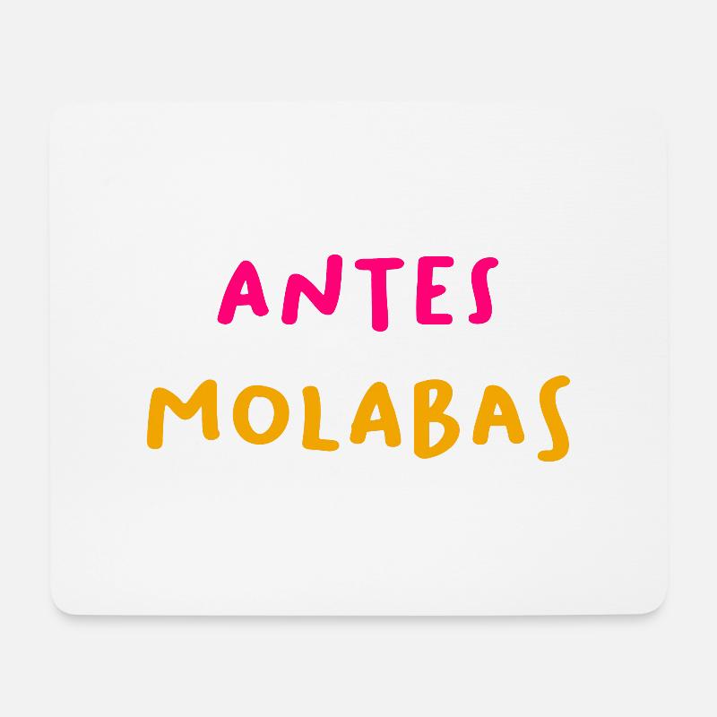 Vor Molabas - Mousepad (Querformat) - Weiß