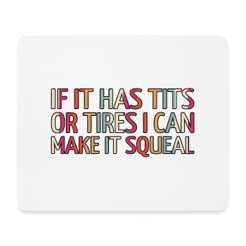 technician baseballgift geek automotive technician - Mouse Pad (horizontal) - white - Front