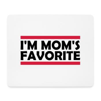 Je suis maman s - Tapis de souris (format paysage) - blanc - Devant