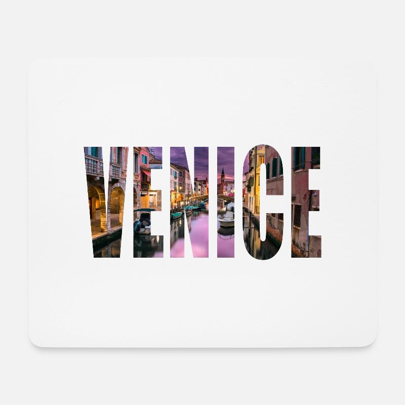 venice venedig - Mousepad (Querformat) - Weiß
