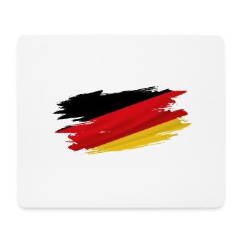 Flag Patriot Gift Home Country Germany - Mouse Pad (horizontal) - white - Front