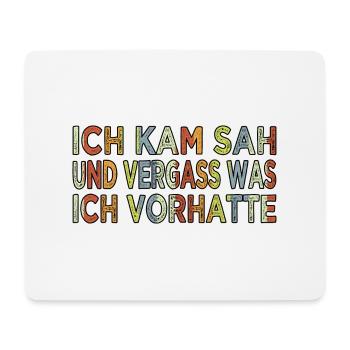 weihnachten geschenkidee lieben spaß - Mousepad (Querformat) - Weiß - Vorne