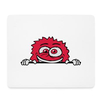 Nervous breakdown monster shield crazy - Mouse Pad (horizontal) - white - Front