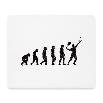 Tennis Club de tennis Joueurs de tennis Raquettes - Tapis de souris (format paysage) - blanc - Devant