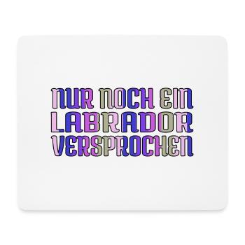 weihnachten lustiger spruch geschenkidee spruch - Mousepad (Querformat) - Weiß - Vorne