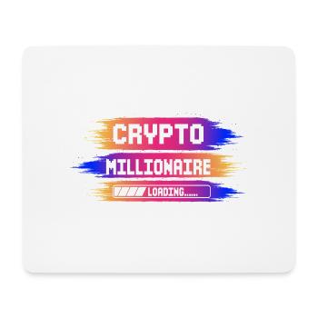 Crypto Millionaire Loading - Tapis de souris (format paysage) - blanc - Devant