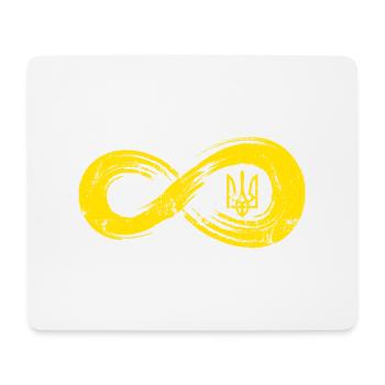 UKRAINE "forever" slava ukraini ukrainian - Mouse Pad (horizontal) - white - Front