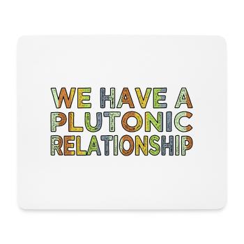 astronomy earth geek colors funny sayings birthday - Mousepad (Querformat) - Weiß - Vorne
