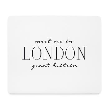 London - Mouse Pad (horizontal) - white - Front