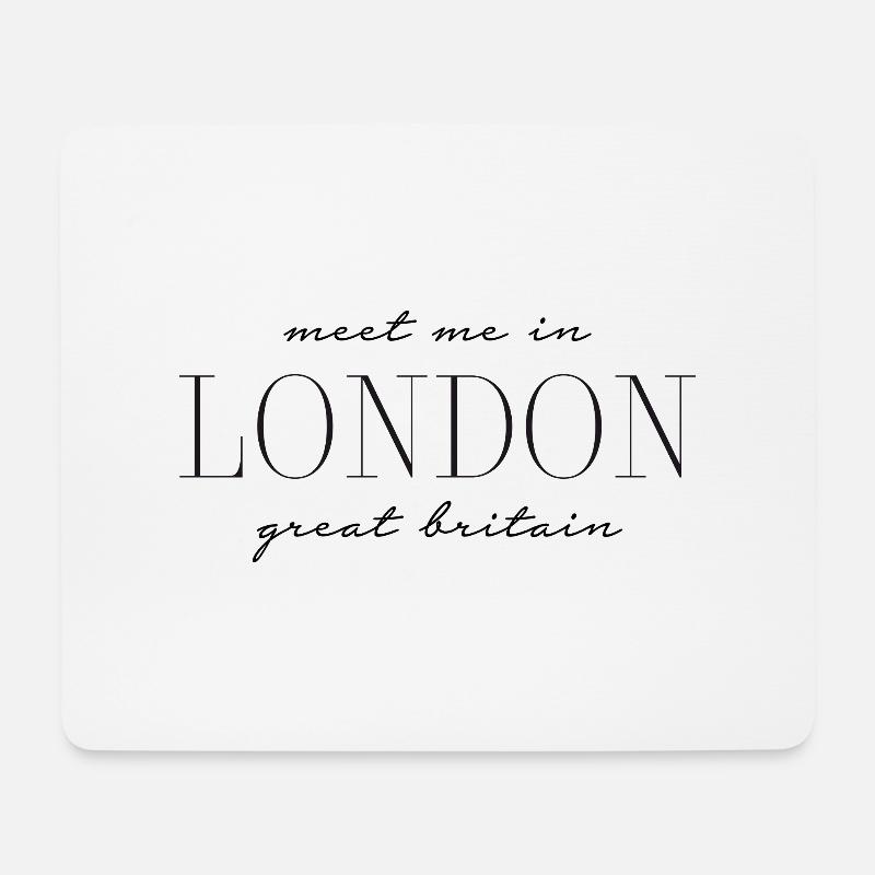 London - Mouse Pad (horizontal) - white