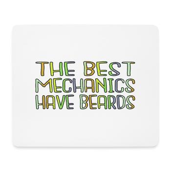 funny car mechanic baseballcoffeemug - Mouse Pad (horizontal) - white - Front