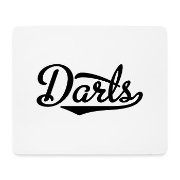 Darts - Mouse Pad (horizontal) - white - Front