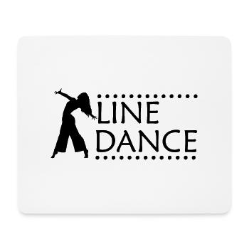 Danse Musique de danse - Tapis de souris (format paysage) - blanc - Devant
