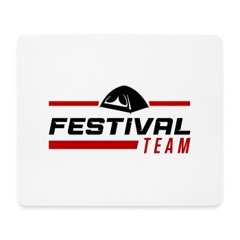 Festival Team - Mouse Pad (horizontal) - white - Front