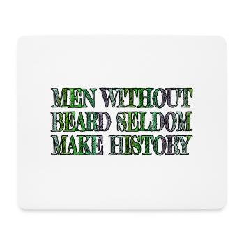bearded dragon bearded collie - Mouse Pad (horizontal) - white - Front