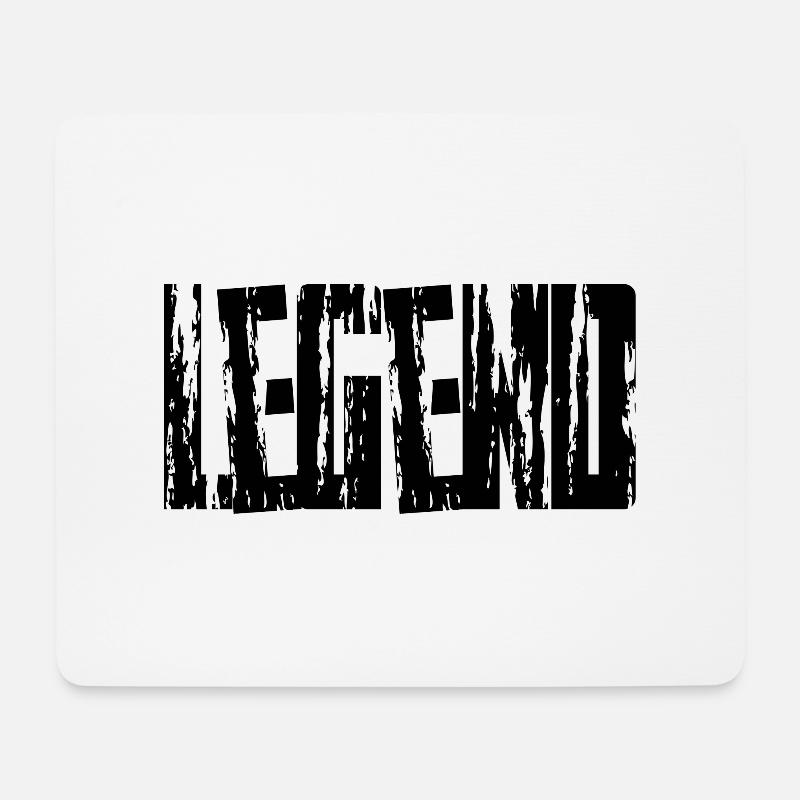 LAYING - Mouse Pad (horizontal) - white