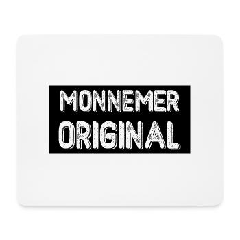 Mannheim Monnem Mannheimat - Mousepad (Querformat) - Weiß - Vorne