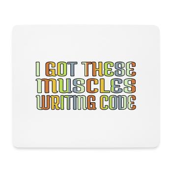 programming language birthday present computer - Mouse Pad (horizontal) - white - Front