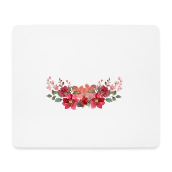 The Bride Flowers - Mouse Pad (horizontal) - white - Front