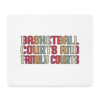 Basketball Boyfriend Family Reunion - Mouse Pad (horizontal) - white - Front