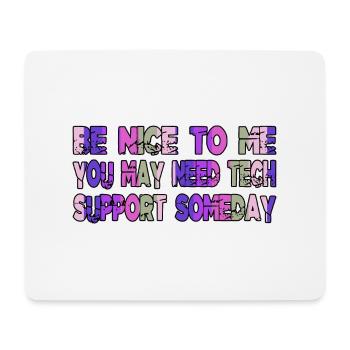 humor software architecture algorithm quote - Mousepad (Querformat) - Weiß - Vorne