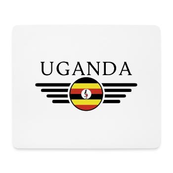 I Love Uganda, Elegance Style Design T-Shirt - Mouse Pad (horizontal) - white - Front