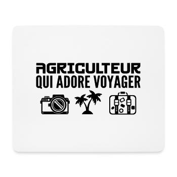 Reisende & Landwirte: Leidenschaft & Entdeckung - Mousepad (Querformat) - Weiß - Vorne