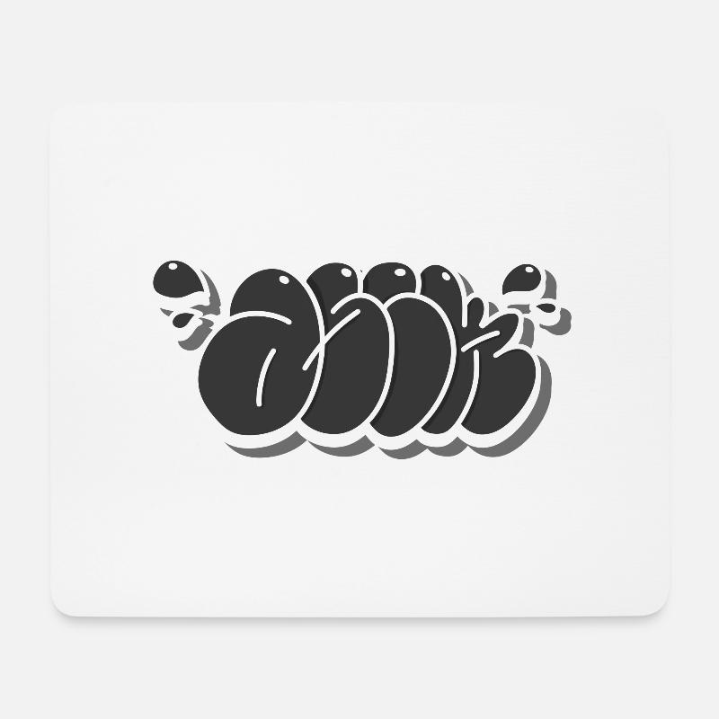 Urban art Graffit - Mouse Pad (horizontal) - white