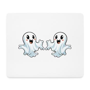 Ghosts Halloween - Mousepad (Querformat) - Weiß - Vorne