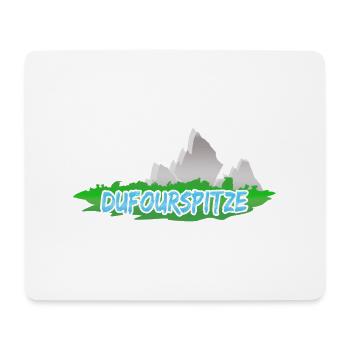 Don pour Dufourspitze - Tapis de souris (format paysage) - blanc - Devant