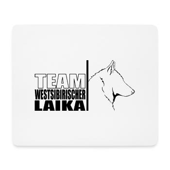TEAM West Siberian Laika Dog Dog Wilsigns - Mouse Pad (horizontal) - white - Front