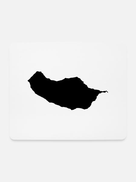Madeira - Mousepad (Querformat) - Weiß