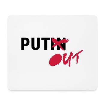 putout - Mousepad (Querformat) - Weiß - Vorne