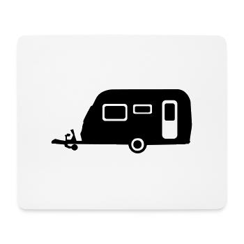 Camping - Mouse Pad (horizontal) - white - Front
