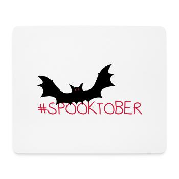 #spooktober / Halloween - Mousepad (Querformat) - Weiß - Vorne