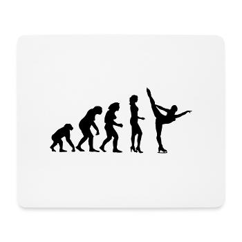 evolution_eiskunst_c_1c - Mouse Pad (horizontal) - white - Front